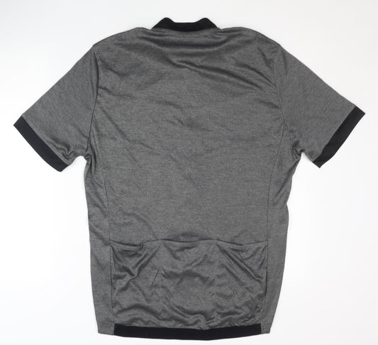 Active Touch Men's Grey Cycling Jersey XL