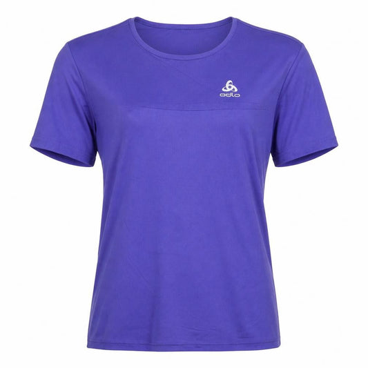 Odlo Womens Purple T-Shirt L | Activewear, Solid, Basic
