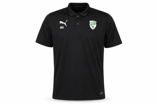 Puma Men's Black Polo Shirt M - Activewear Gym Top