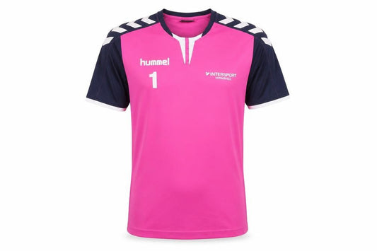 Hummel Men's Pink Sports T-Shirt, Small