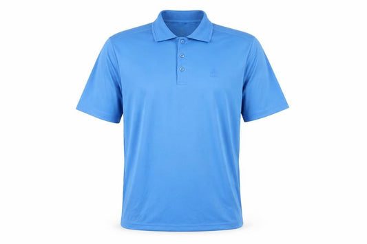 Odlo Men's Blue XL Basic Polo Shirt - Breathable, Polyester