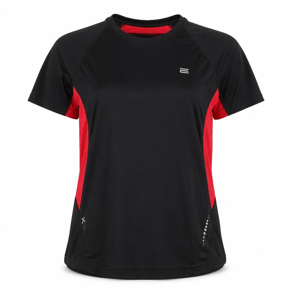 Oxide Unisex Black XL Running T-Shirt