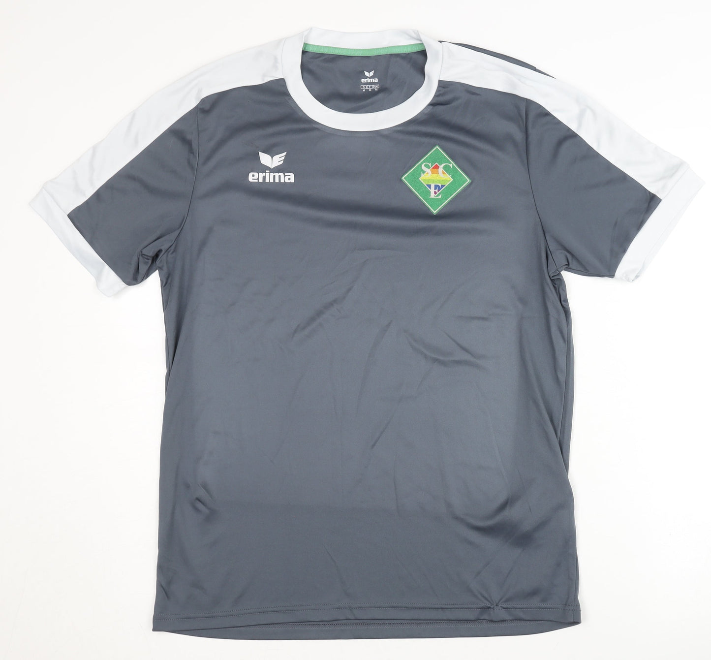 Erima Men's Grey Football Jersey T-Shirt M