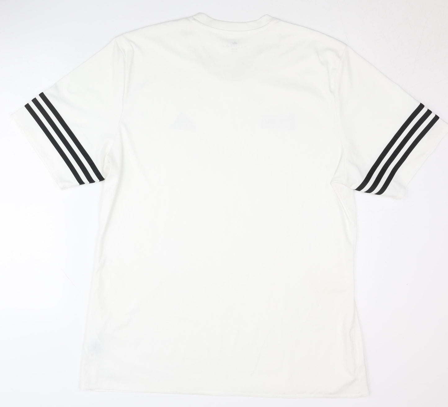 Adidas Men's White XL T-Shirt, Breathable & Moisture Wicking