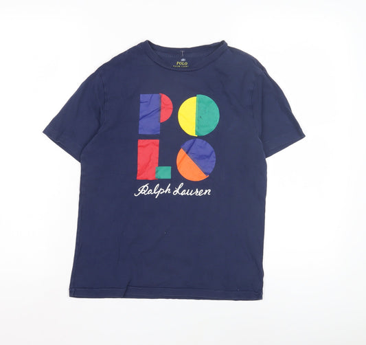 Polo Ralph Lauren Unisex Blue T-Shirt M
