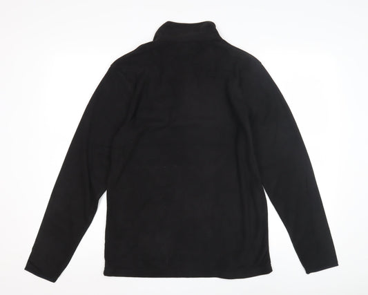 Roly Black Long Sleeve Fleece, Size S, New