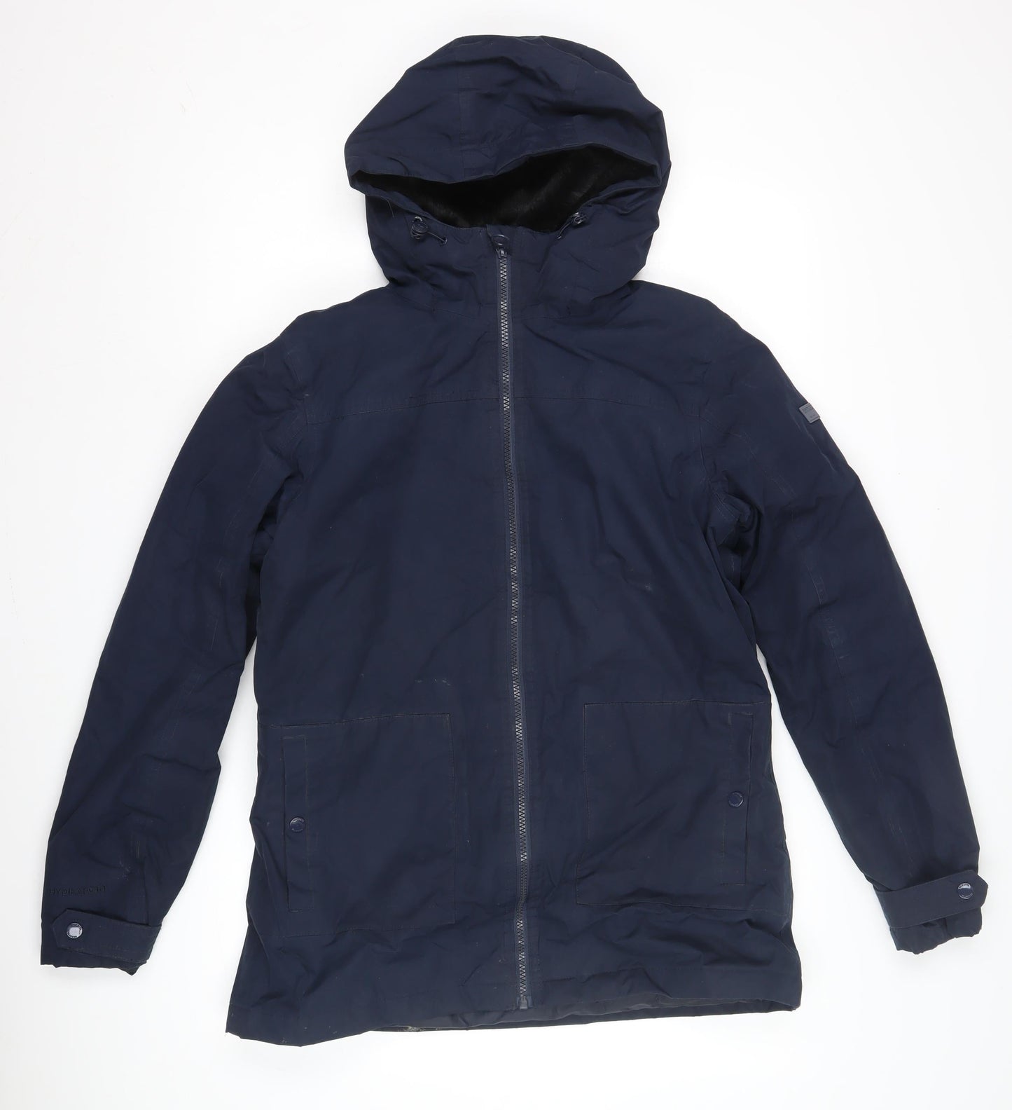 Regatta Women's Blue Hooded Parka Jacket Size 12