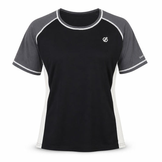 Dare 2b Women's Black Gym T-Shirt, Size M