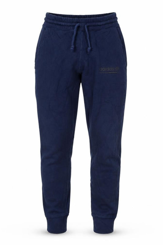 Adidas Men's Blue Jogger Trousers - Size S
