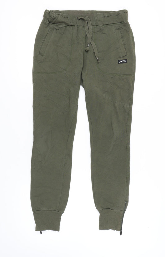 Slazenger Women's Green Jogger Trousers UK 10