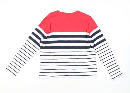 U.S. Polo Assn. Women's Striped T-Shirt, Size 10, New