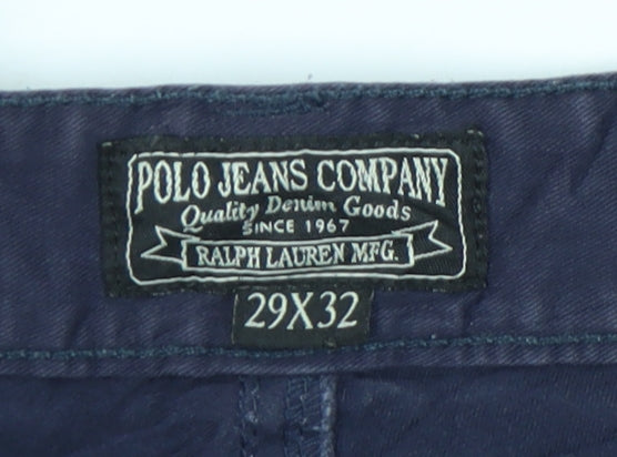 Polo Jeans Co. Women's Blue Straight-Fit Jeans