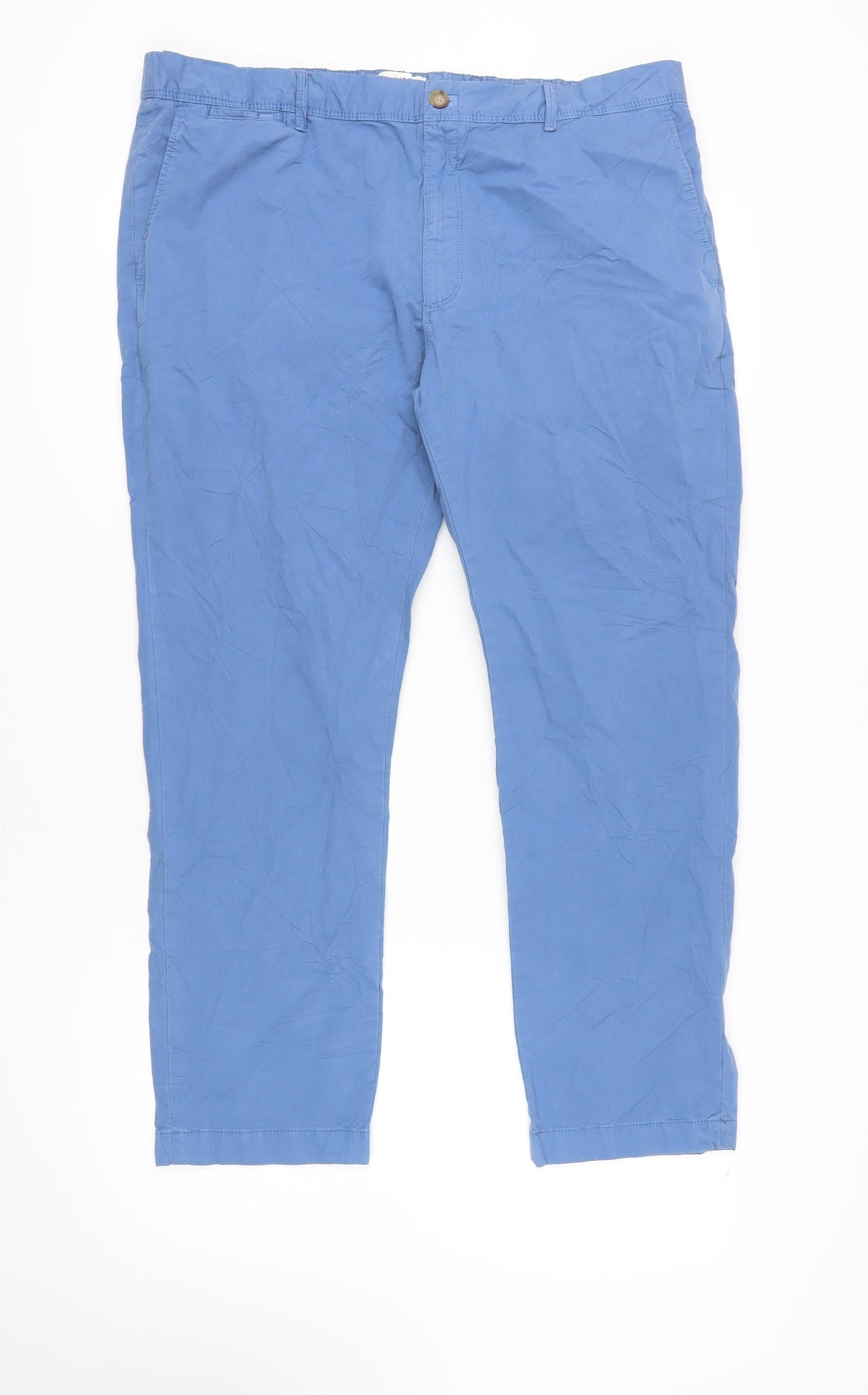 Marks and Spencer Women's Blue Casual Trousers Size 40