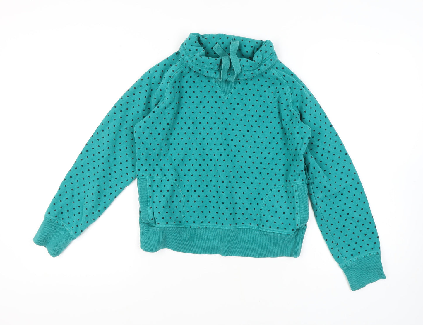 Marks and Spencer Women’s Green Polka Dot Sweatshirt
