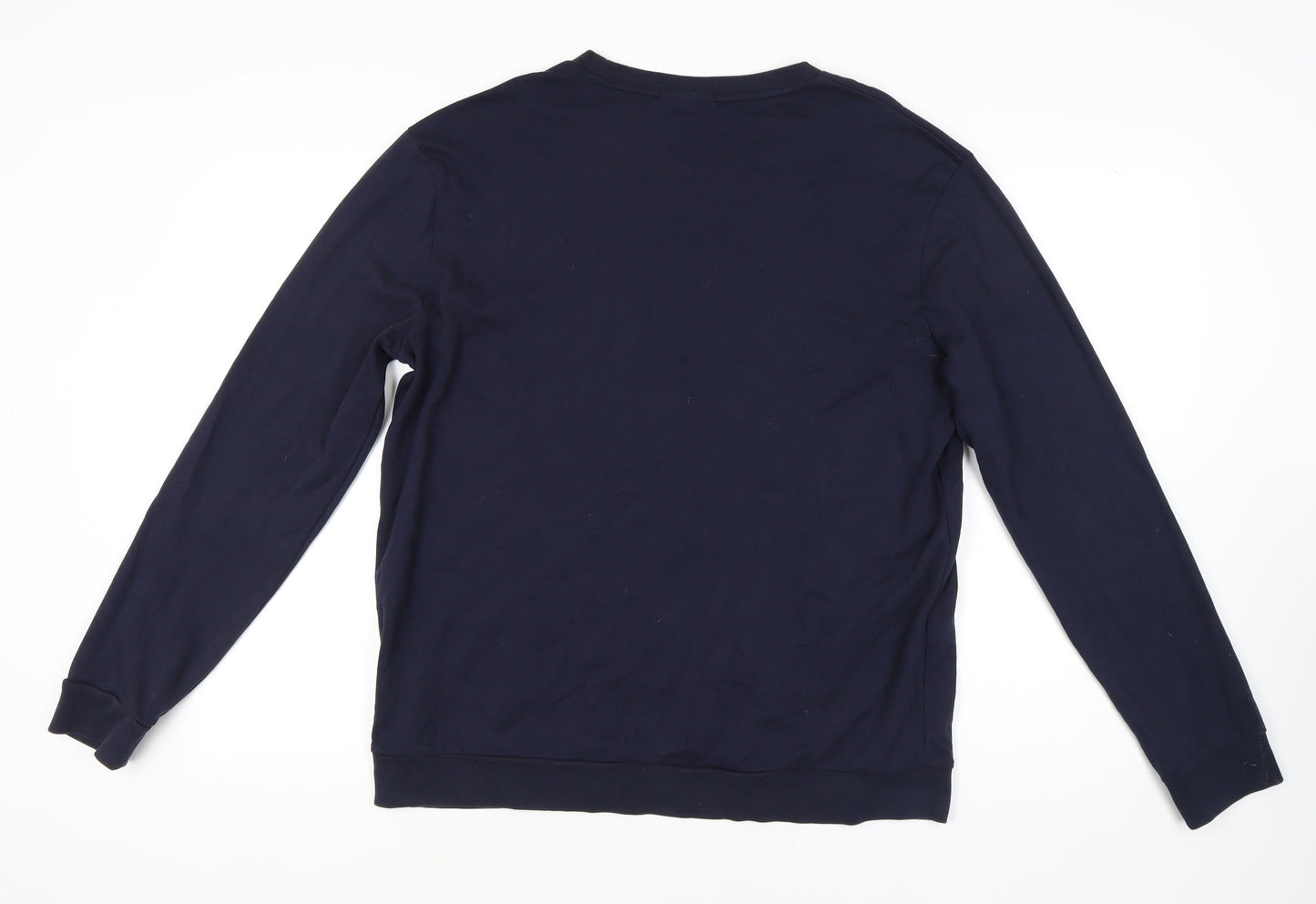 Hugo Boss Men's XL Blue Graphic Pullover Sweatshirt