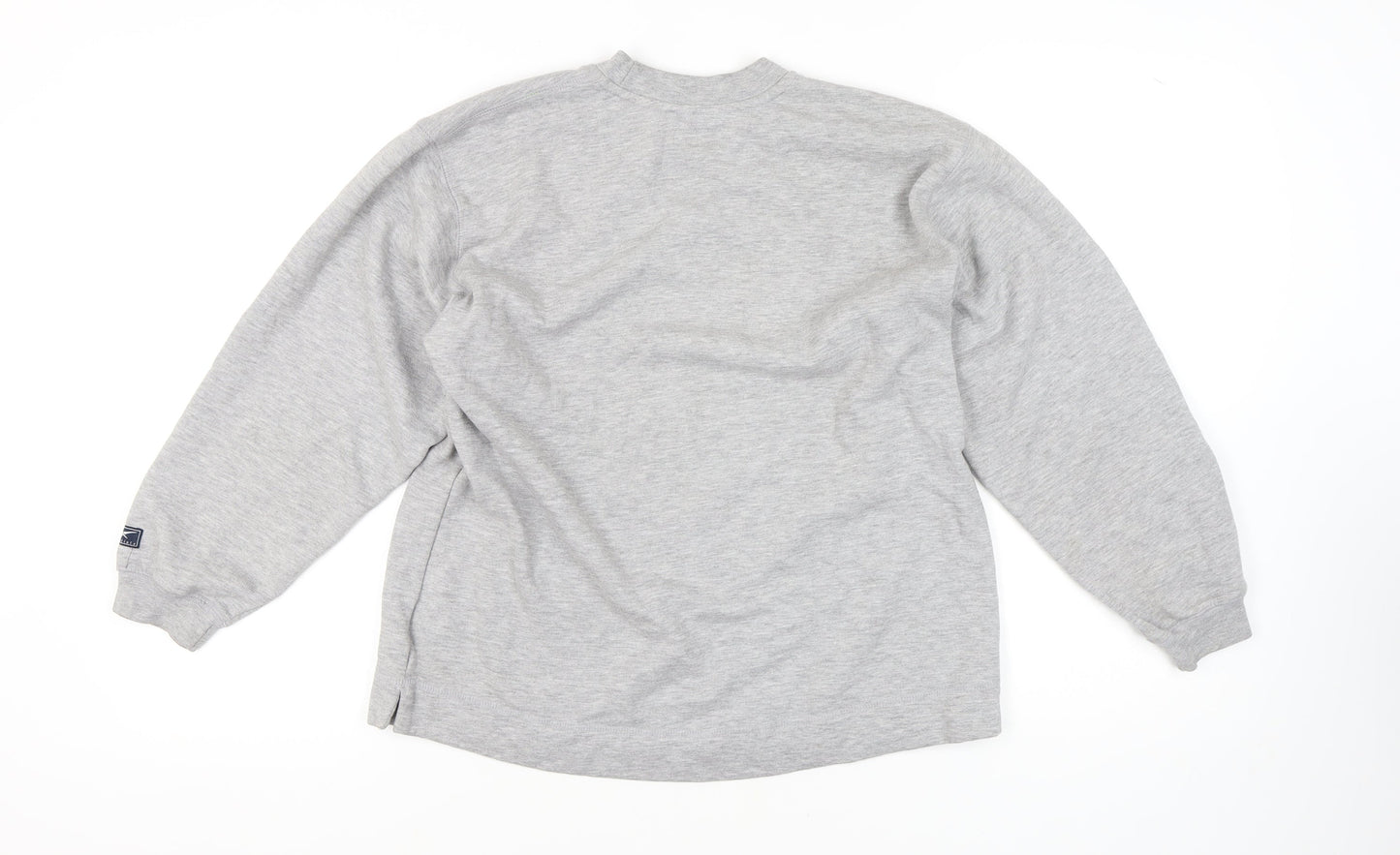 Reebok Grey Unisex Pullover Sweatshirt Size 12