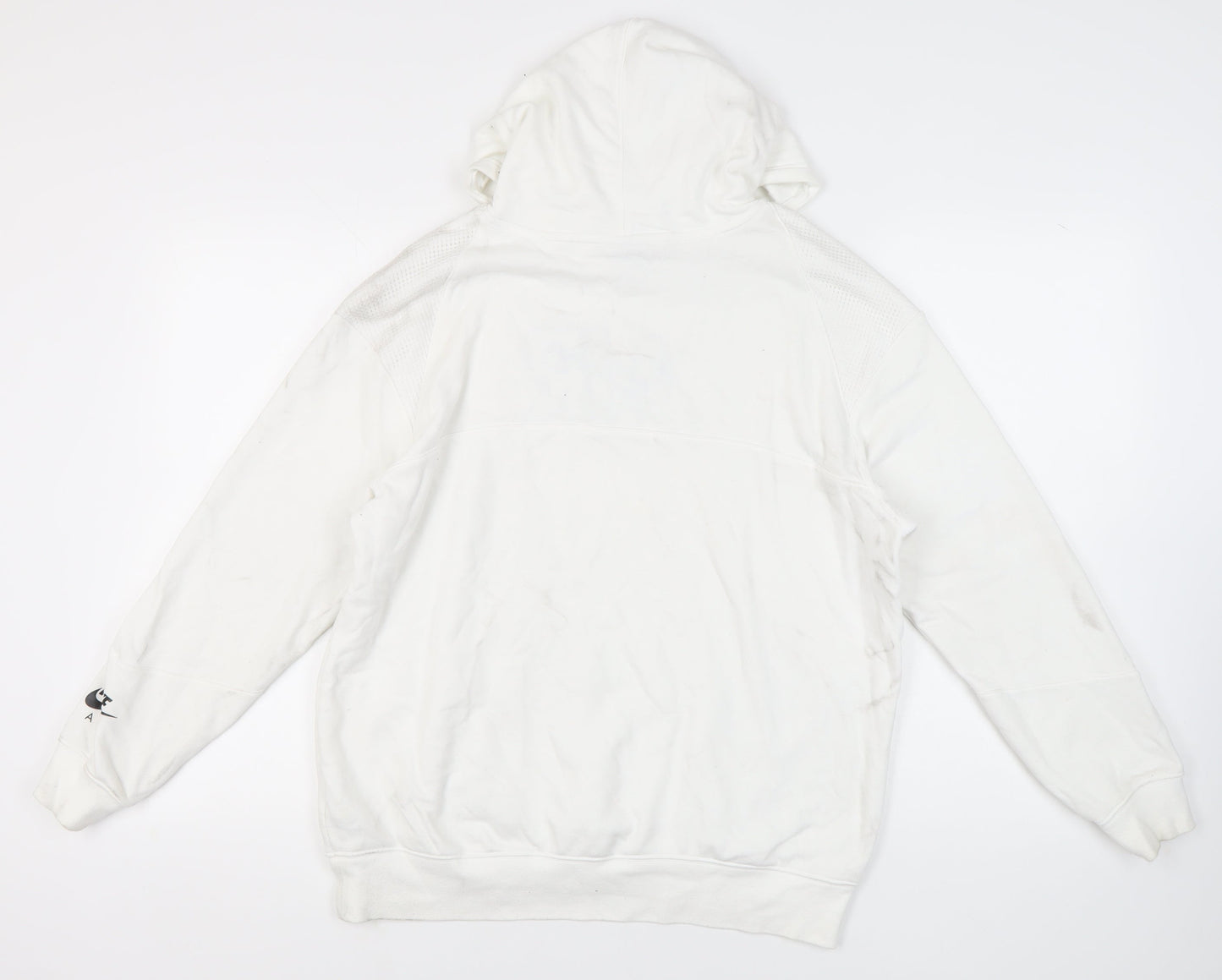 Nike Men's White XS Pullover Hoodie