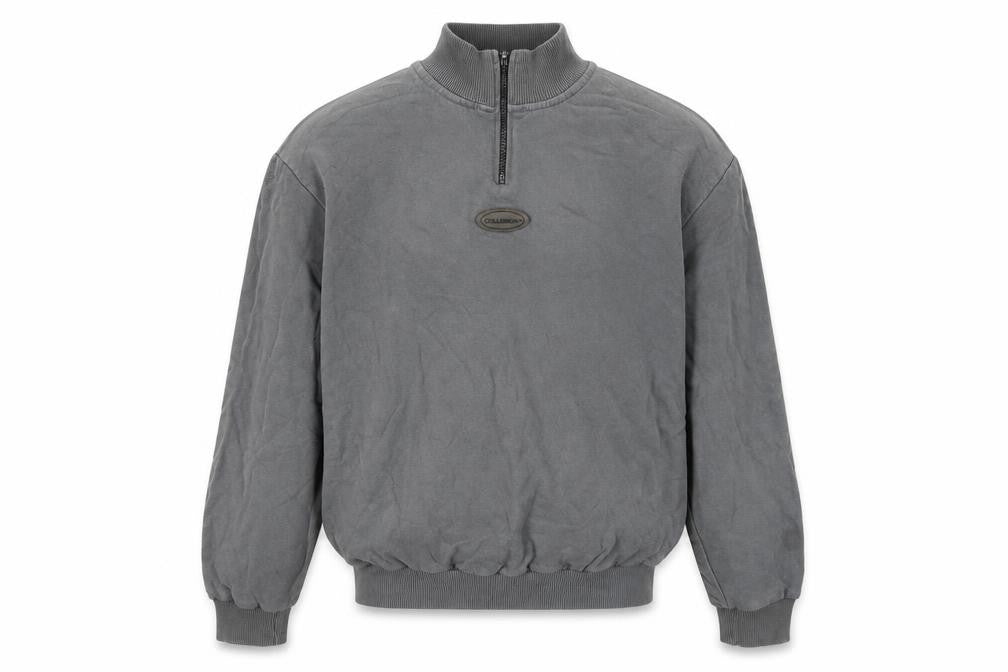 Collusion Men's Grey Full Zip XL Sweatshirt