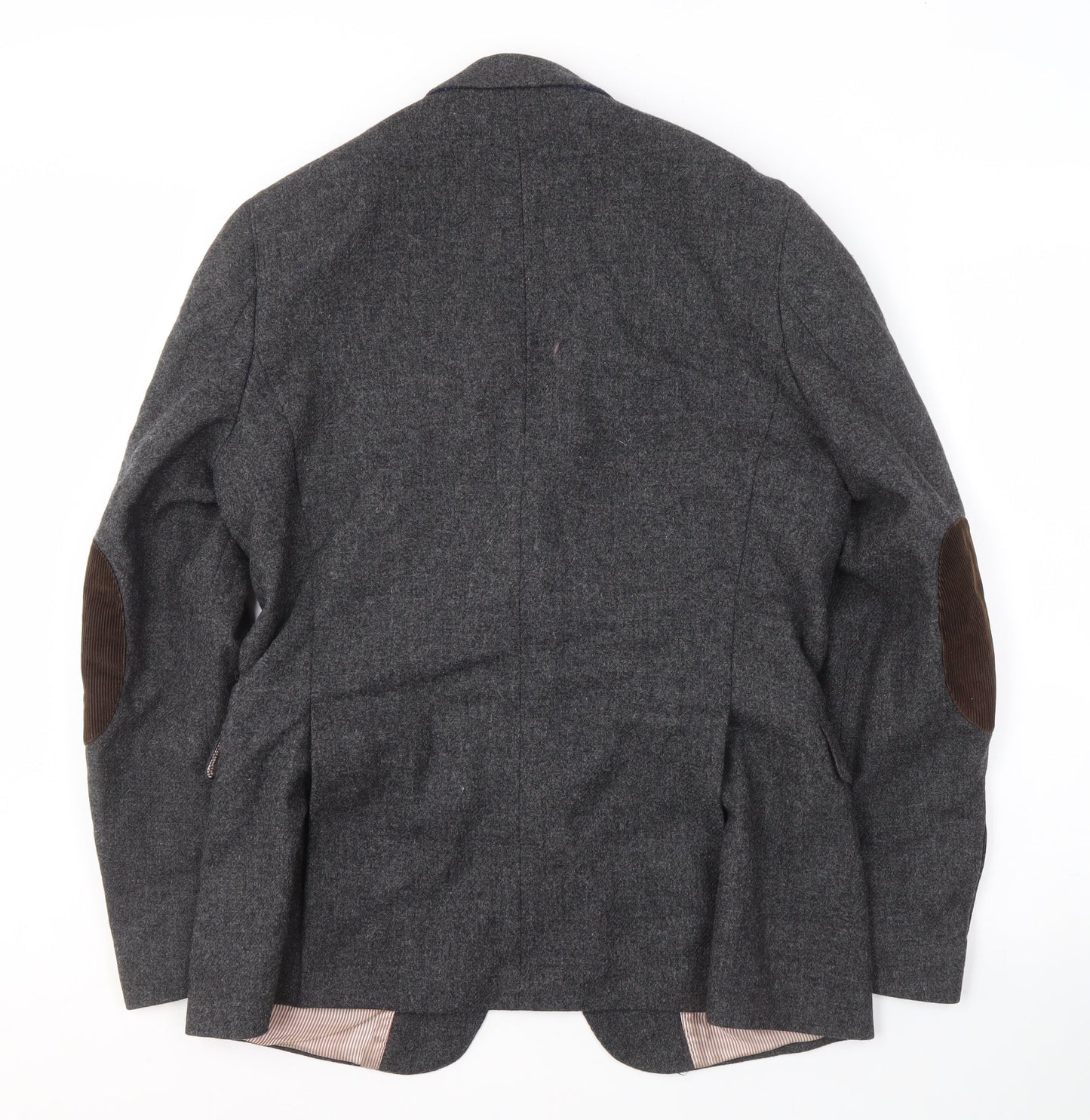 GANT Men's Grey Wool Blazer Jacket Size UK 38
