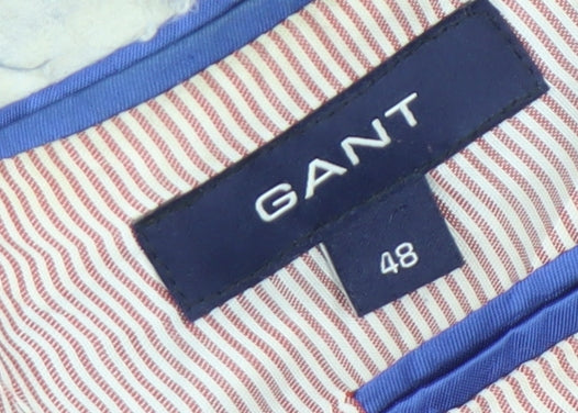 GANT Men's Grey Wool Blazer Jacket Size UK 38