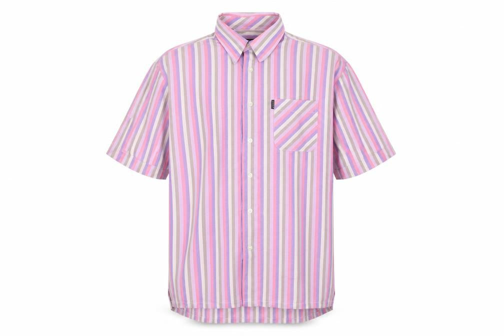 Pierre Cardin Men's Multicoloured Striped Shirt
