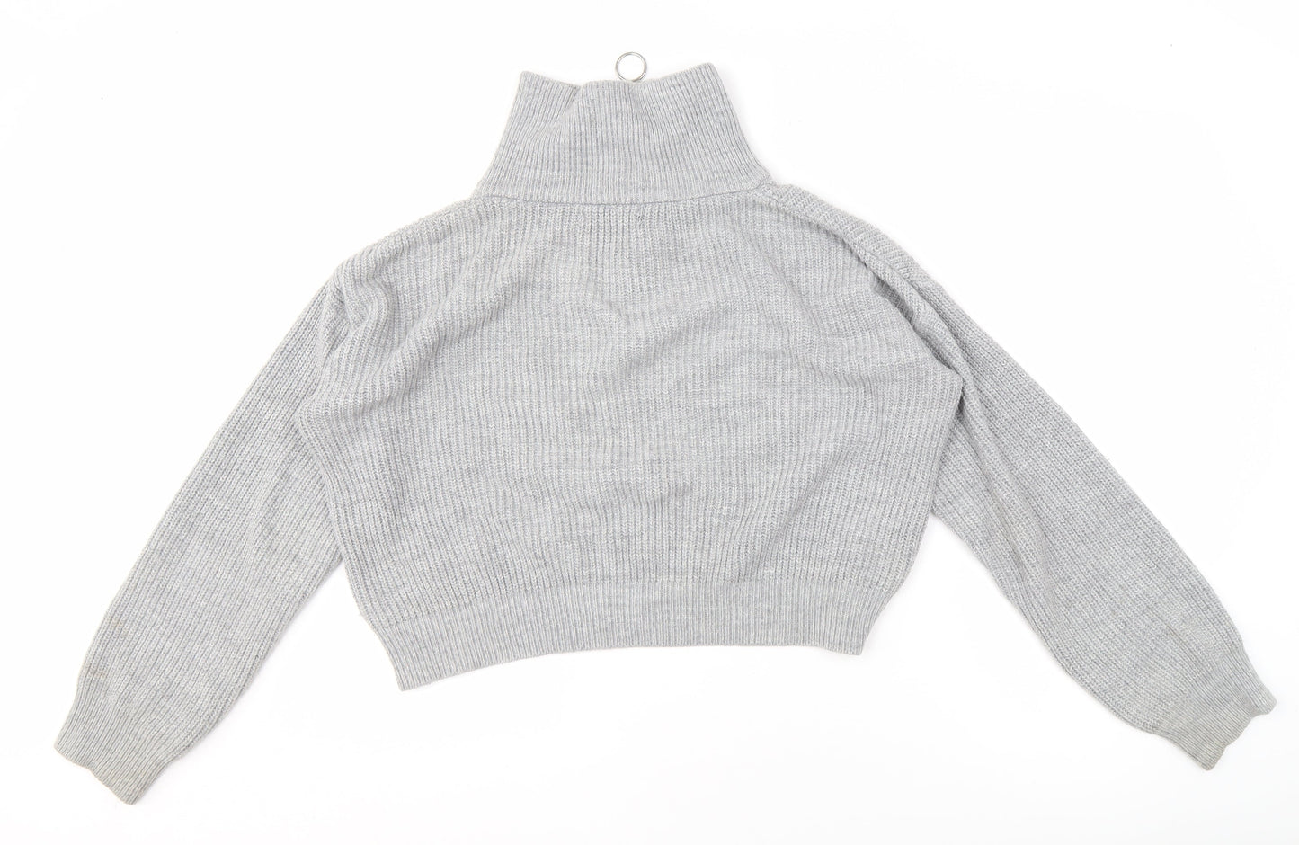 Urban Outfitters Women's Grey Full Zip Jumper M