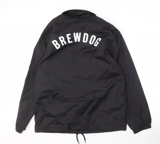 Brewdog Men's Black Windbreaker Jacket S