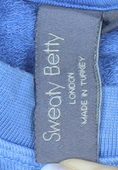 Sweaty Betty Women's Blue XS Tie-Dye Pullover Sweatshirt