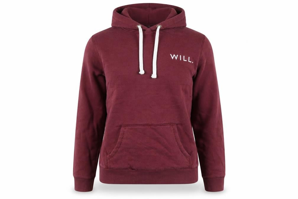 Womens UK 12 Regular Jack Wills Red Pullover Hoodie