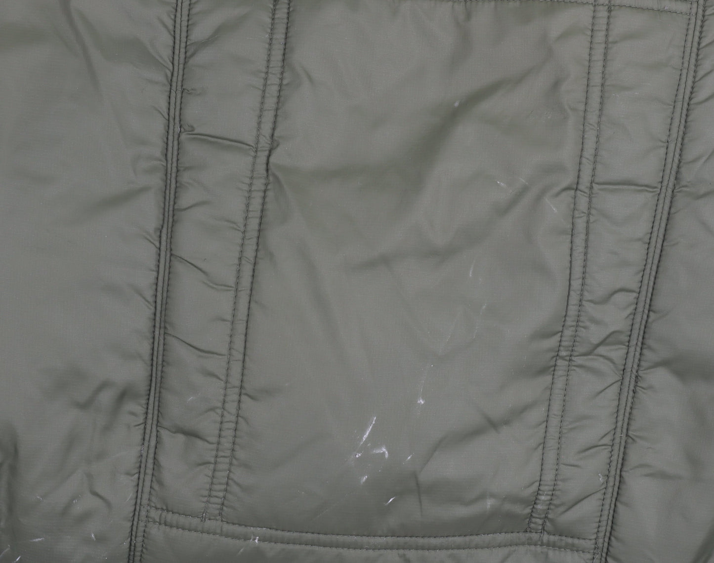 ETAGE Women's Green Mid-Length Puffer Jacket Size 10