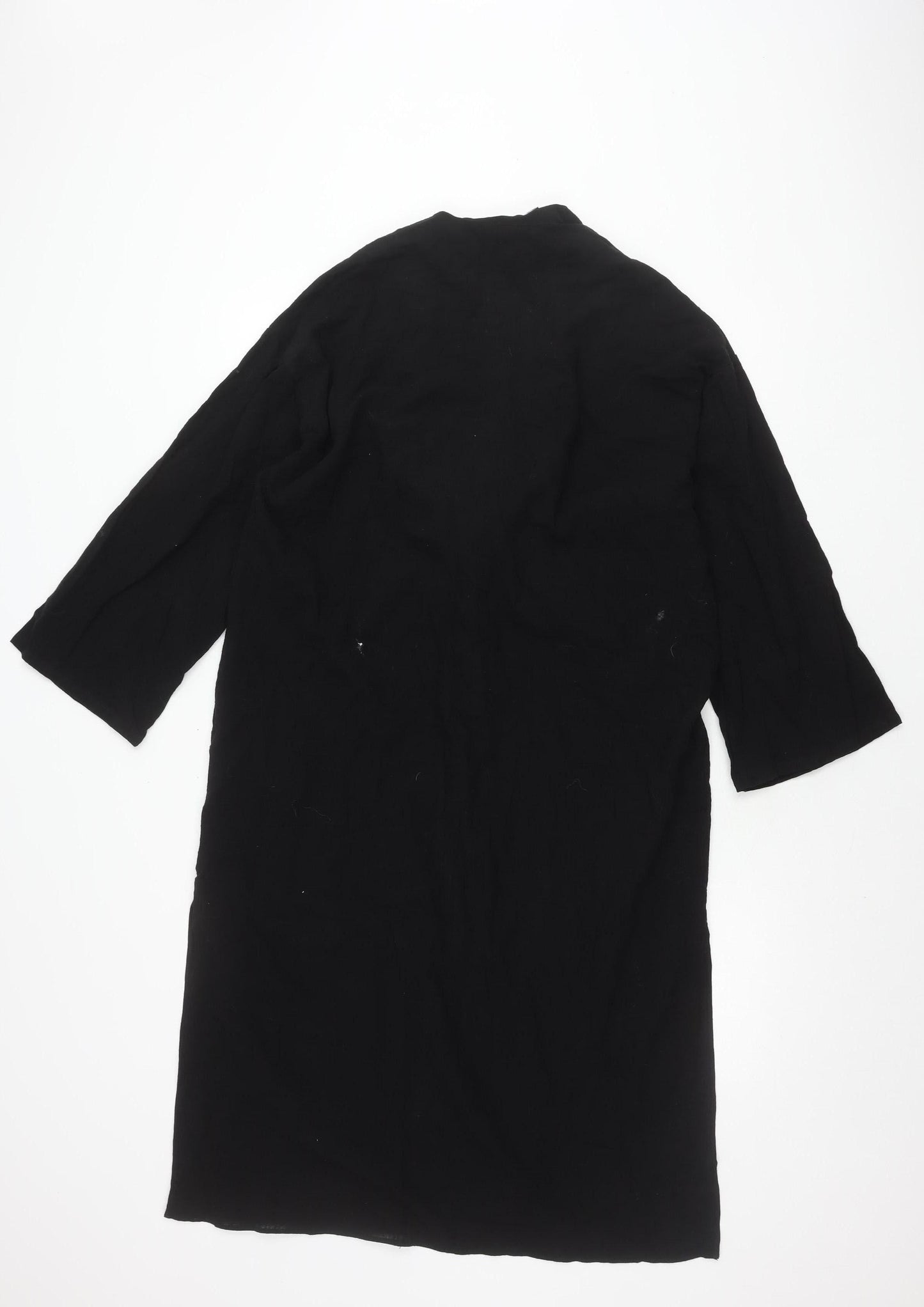 Zara Black 3/4 Sleeve Dress for Women S-M