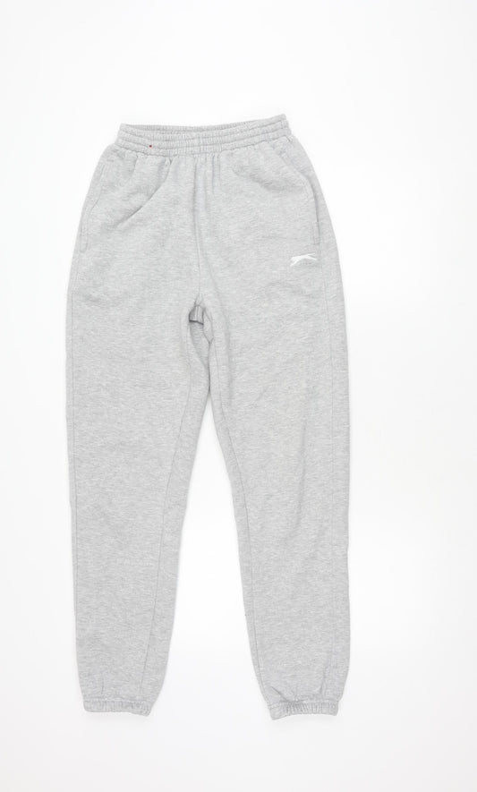 Slazenger Men's Grey Jogger Trousers S