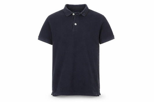 Jack & Jones Men's Black Cotton Polo, Medium Size
