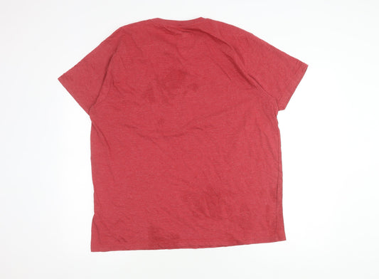 Trespass Men's XL Red Quick Dry T-Shirt