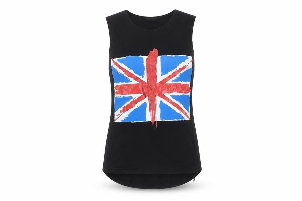 Blossom London Teens Black Tank UK Size 10 Casual Summer