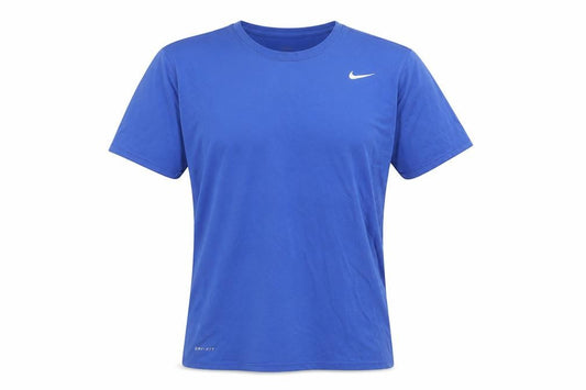 Mens UK Size M Nike Blue  Cotton Blend T-Shirt