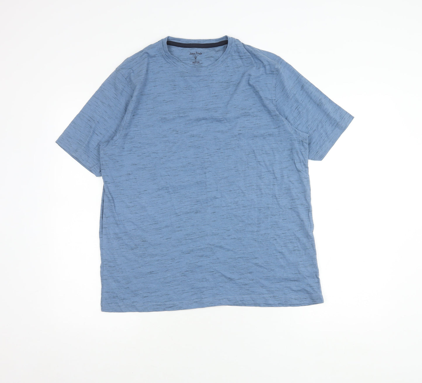 James Pringle Men's Blue Medium Crew Neck T-Shirt