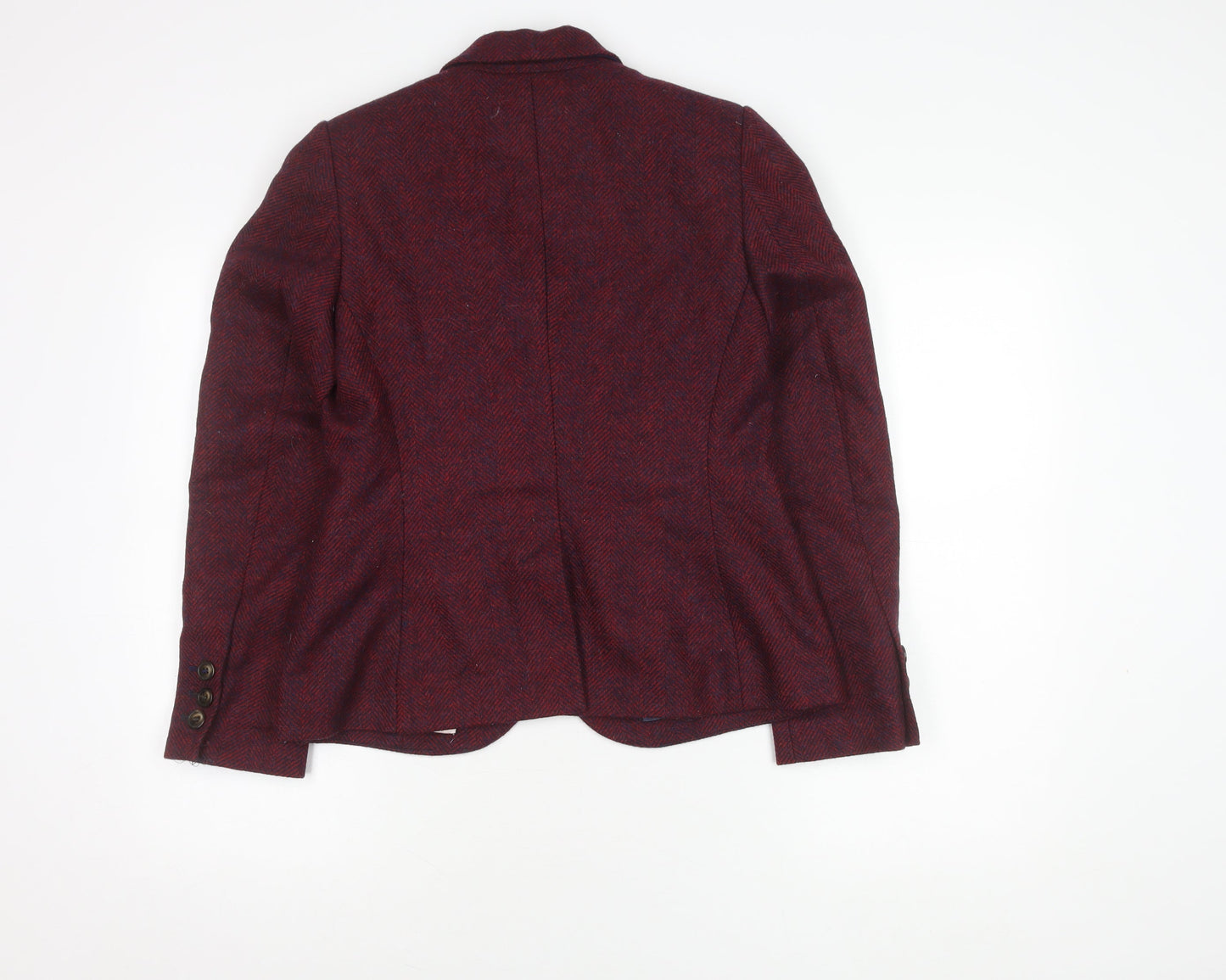 Boden Women’s Red Tweed Blazer Size 10