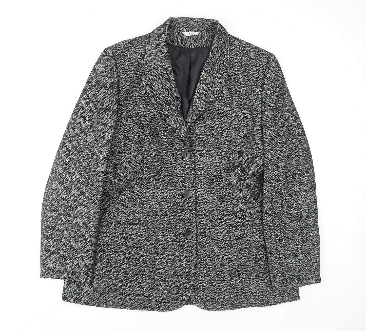 Klass Women’s Grey Blazer, Size 16, Business Casual
