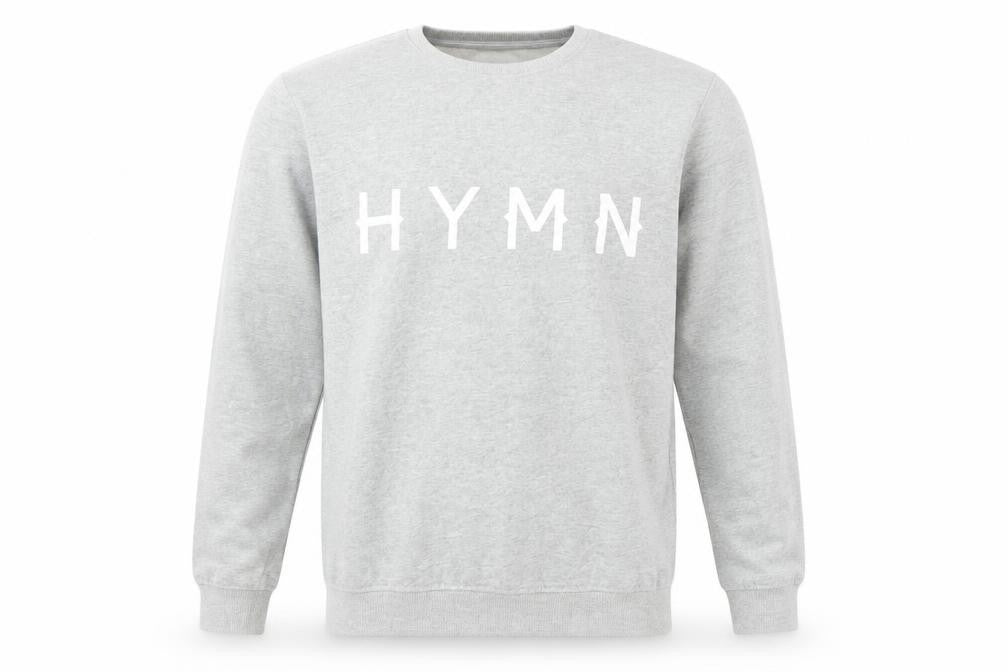 HYMN Men's Grey Pullover Sweatshirt - M