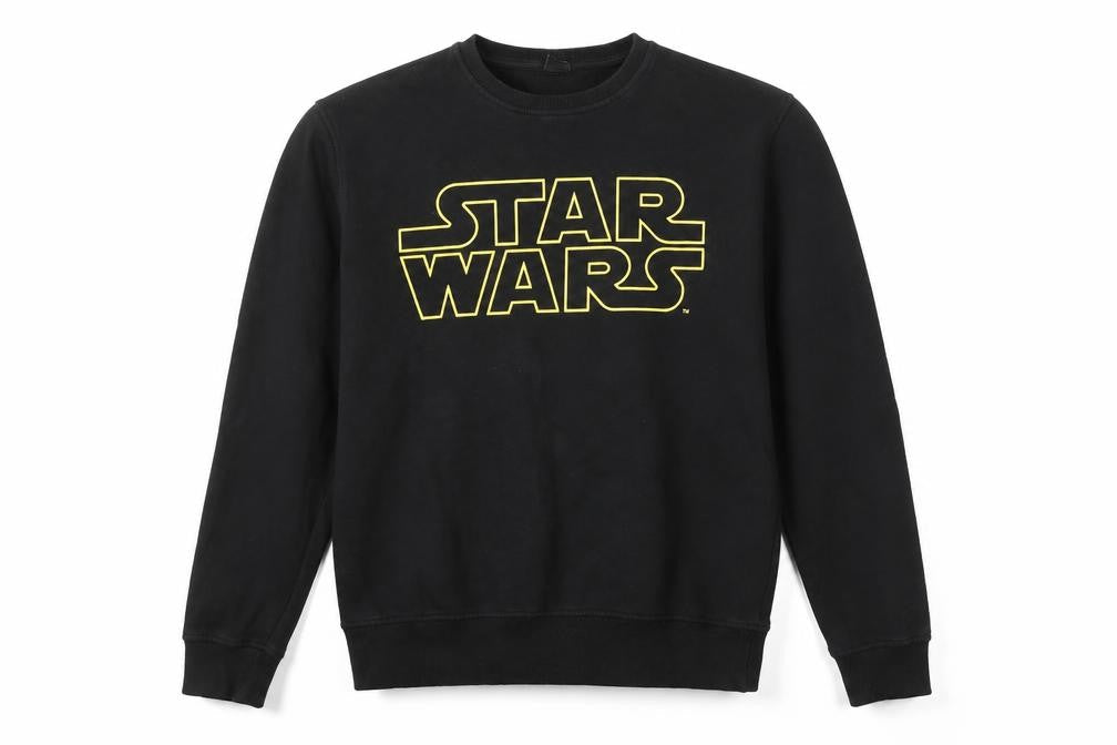 Mens UK XL  Star Wars Black Pullover Sweatshirt