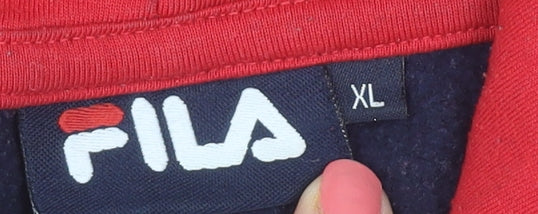 Fila Men's XL Multicoloured Pullover Hoodie