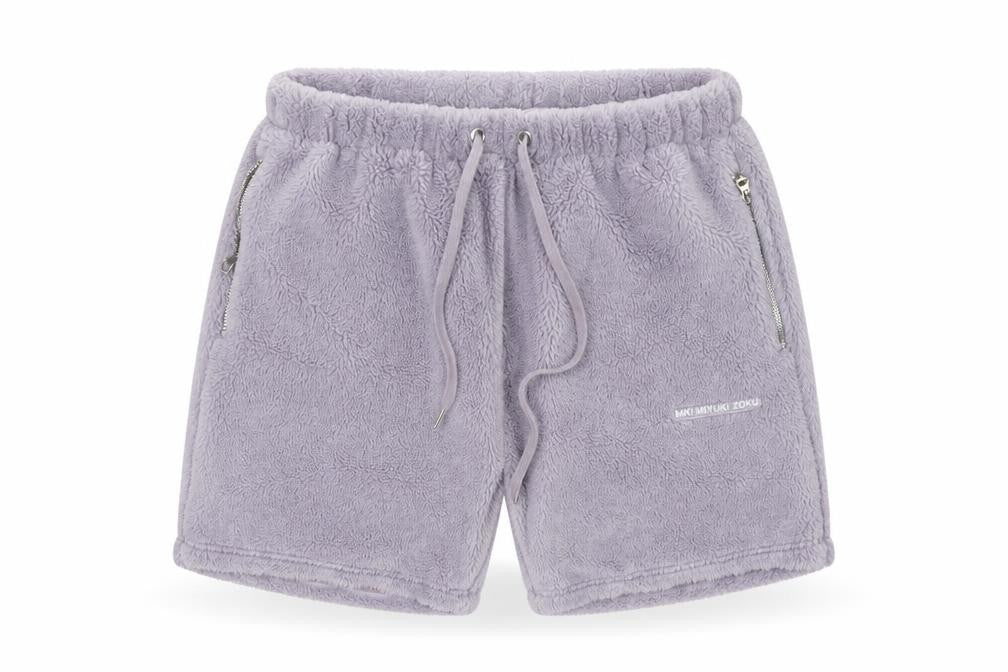 MKI Womens MIYUKI ZOKU Purple Sweat Shorts L