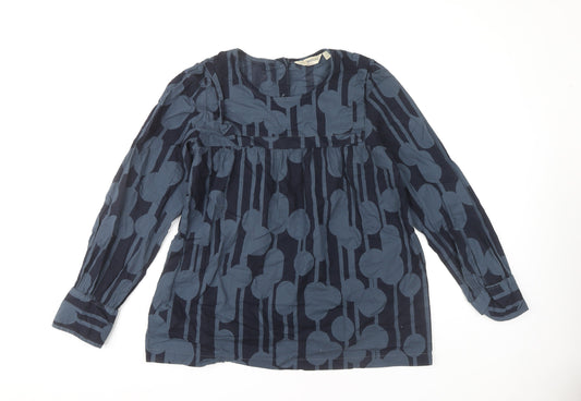 Regatta Blue Geometric Women's Tunic, Size 18