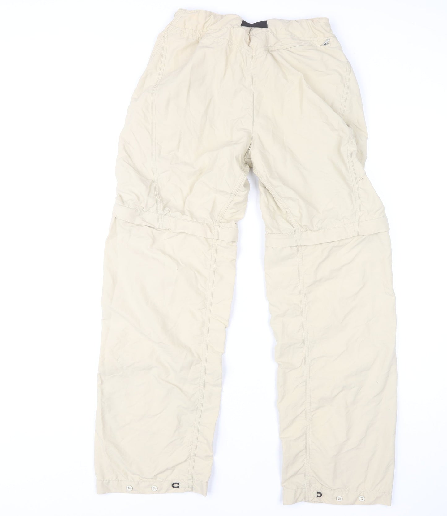 Patagonia Women's Beige Cargo Trousers, Size M, Mid-Rise