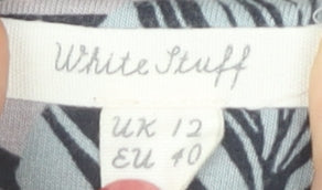 White Stuff Women's A-Line Multicoloured Skirt Size 12
