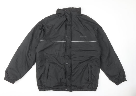 Pierre Cardin Men's Black 2XL Puffer Jacket