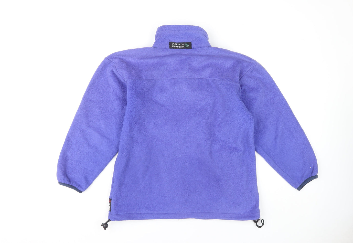 Craghoppers Women's Purple Fleece Jacket Size 12