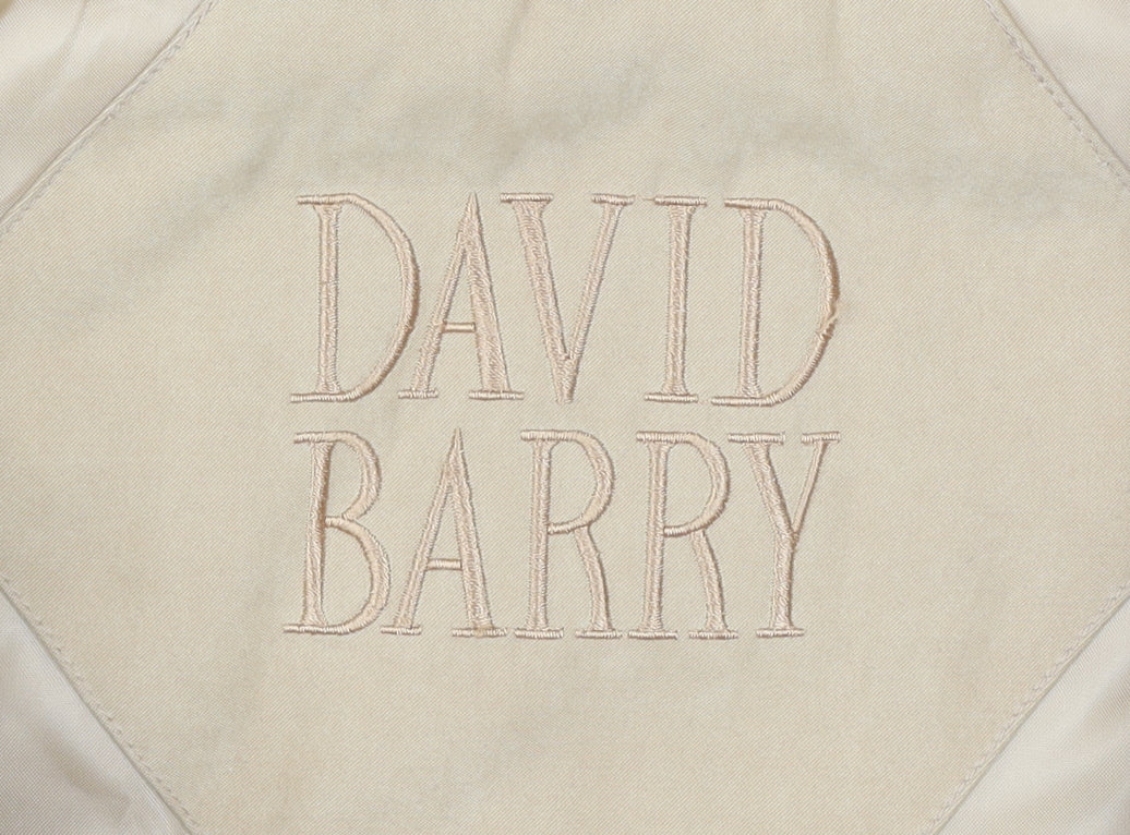 David Barry Women's Beige Hooded Coat Size 16