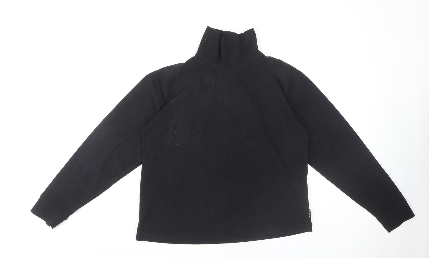 Trespass Black Fleece Sweatshirt Unisex Medium